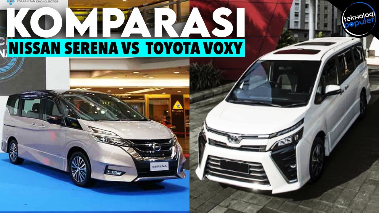 Toyota Voxy Vs Nissan Serena Vs Mazda Biante
