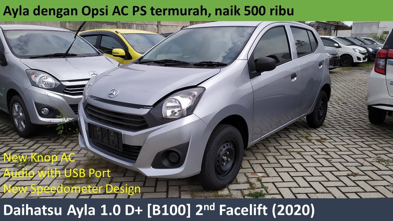 Harga Daihatsu Ayla Tipe D 