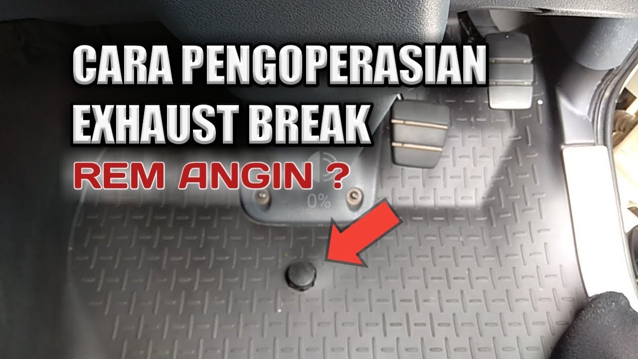 Cara Menggunakan Exhaust Brake Mitsubishi Canter
