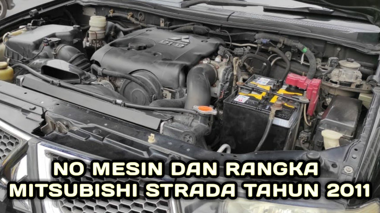 Letak Nomor Mesin Mitsubishi Mirage
