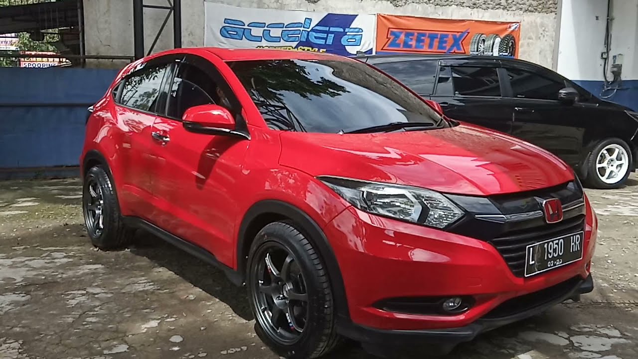 Modifikasi Honda Hrv Merah 