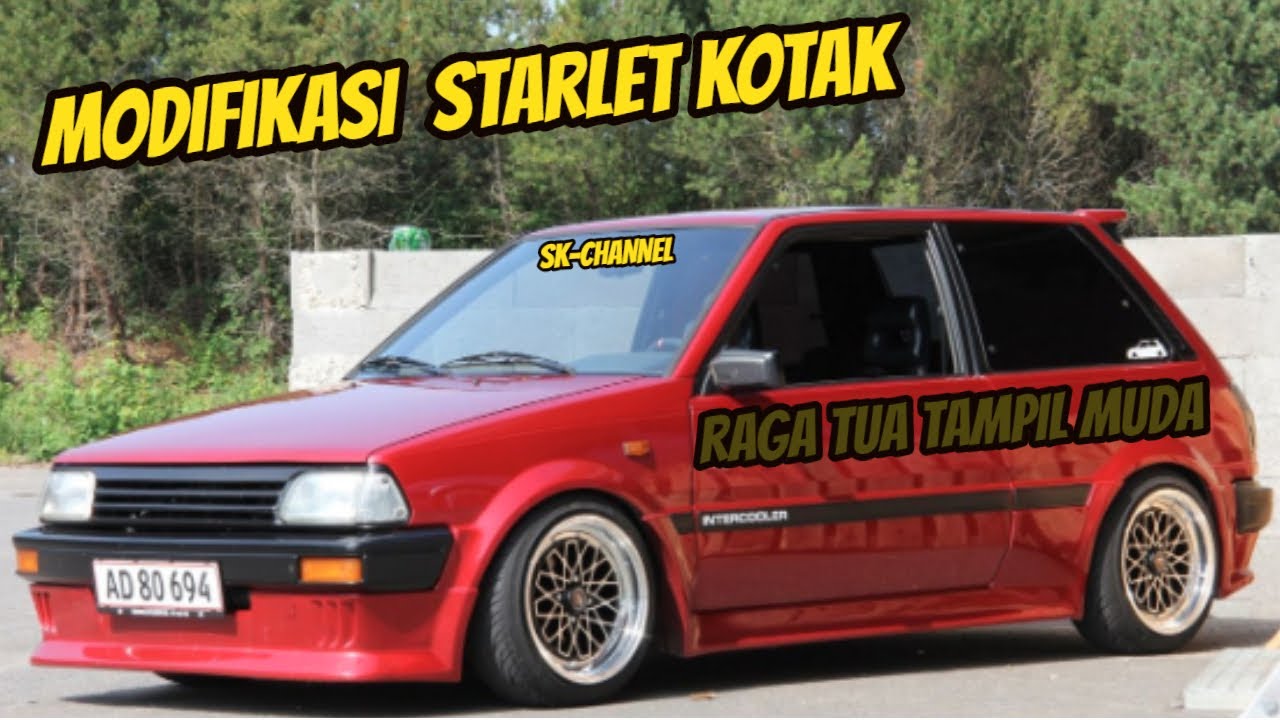 Modifikasi Warna Toyota Starlet
