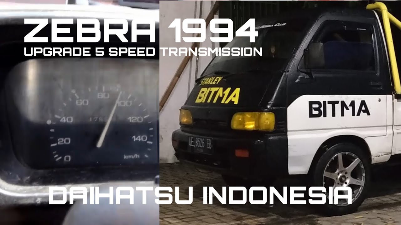 Modifikasi Daihatsu Zebra Bodytech 94 