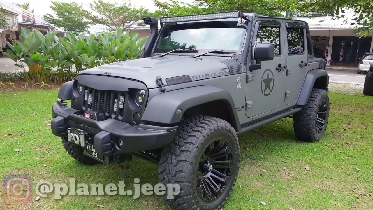 Modifikasi Mobil Jeep Rubicon
