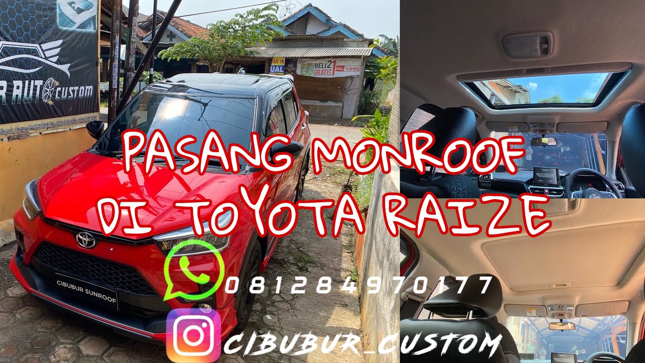 Toyota Raize Ada Sunroof
