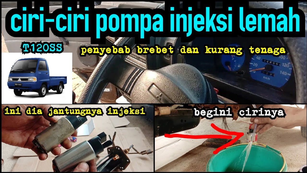 Ciri Injeksi Mobil Rusak
