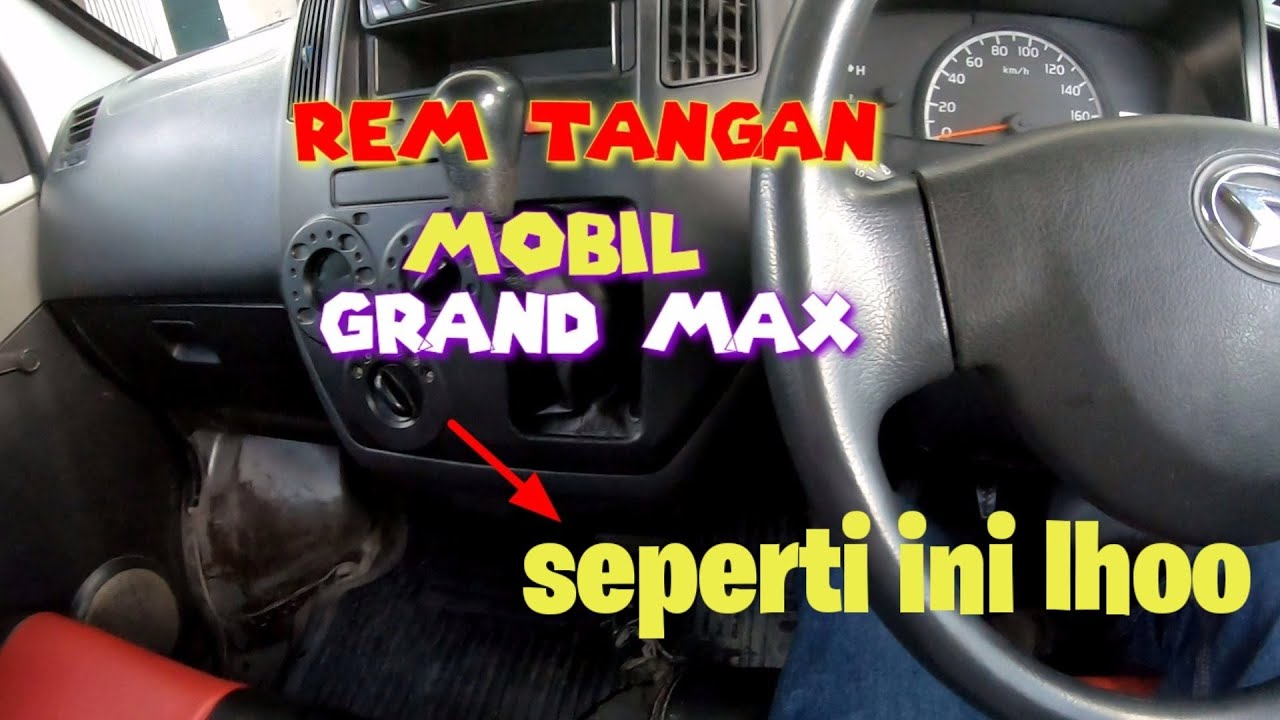 Cara Setel Rem Mobil Grand Max
