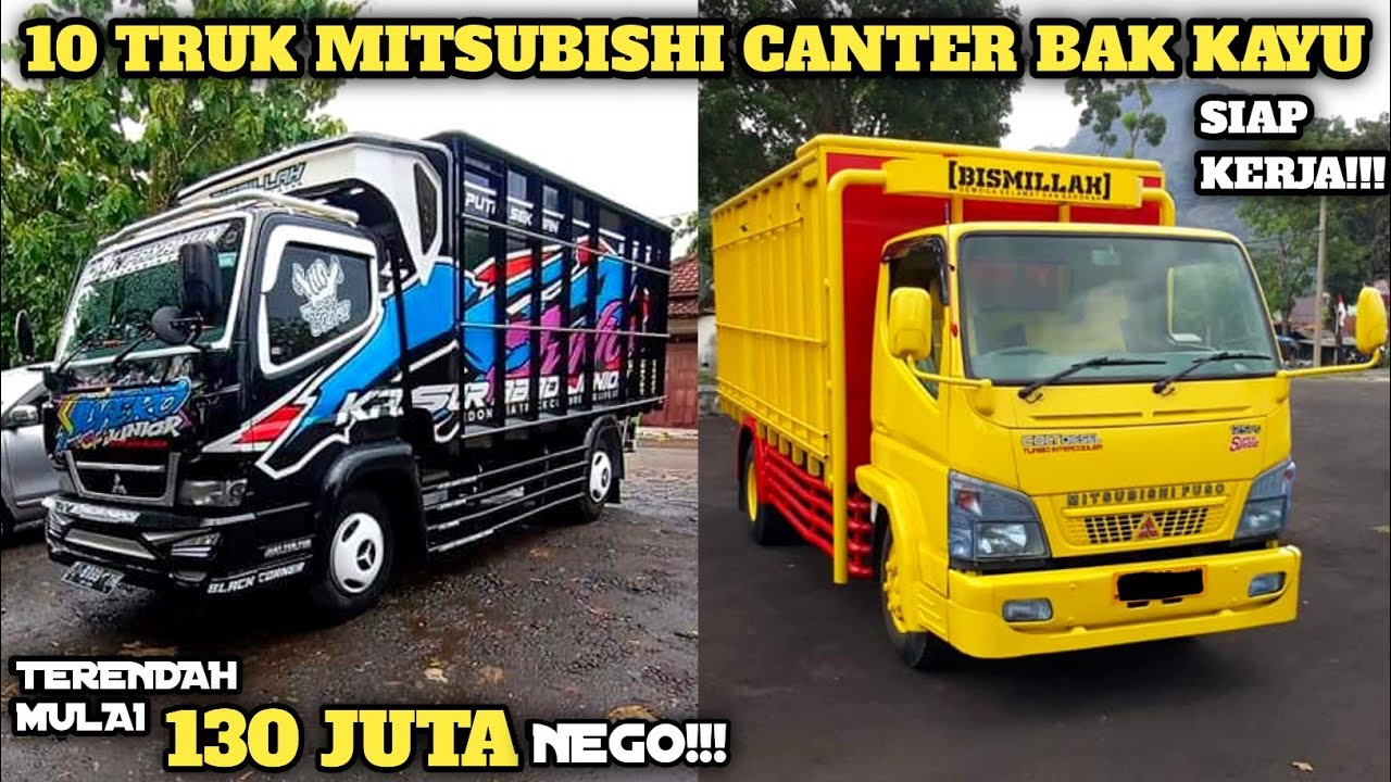 Harga Mitsubishi Canter Bak Kayu Bekas
