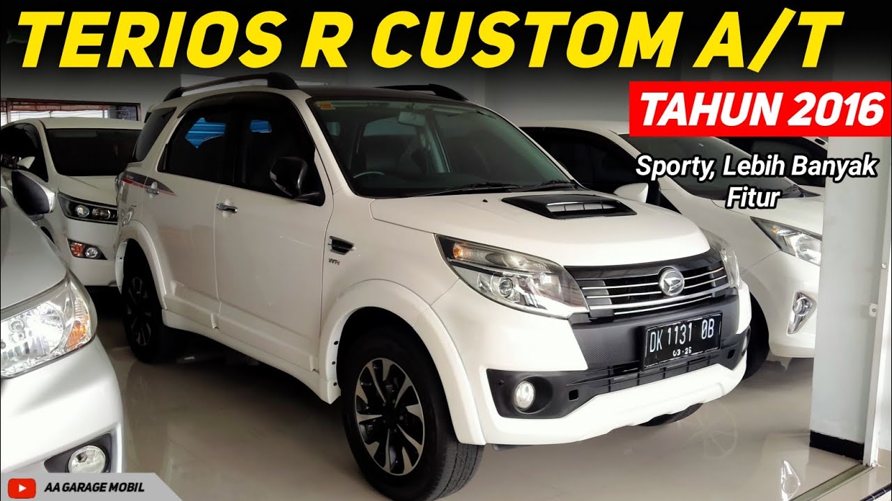 Daihatsu Terios Custom 2016 Spesifikasi 