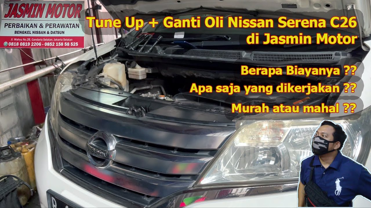 Ganti Oli Nissan Serena 