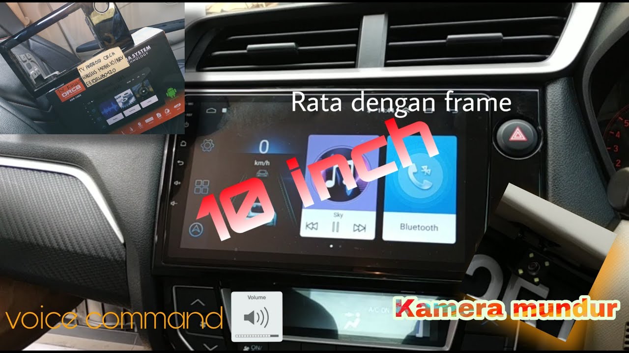 Ganti Head Unit Honda Brio 