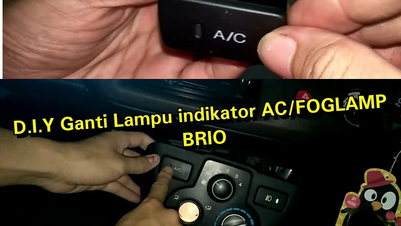 Ganti Lampu Indikator Ac Honda Jazz 