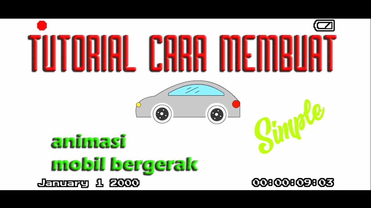 Cara Mobil Bergerak
