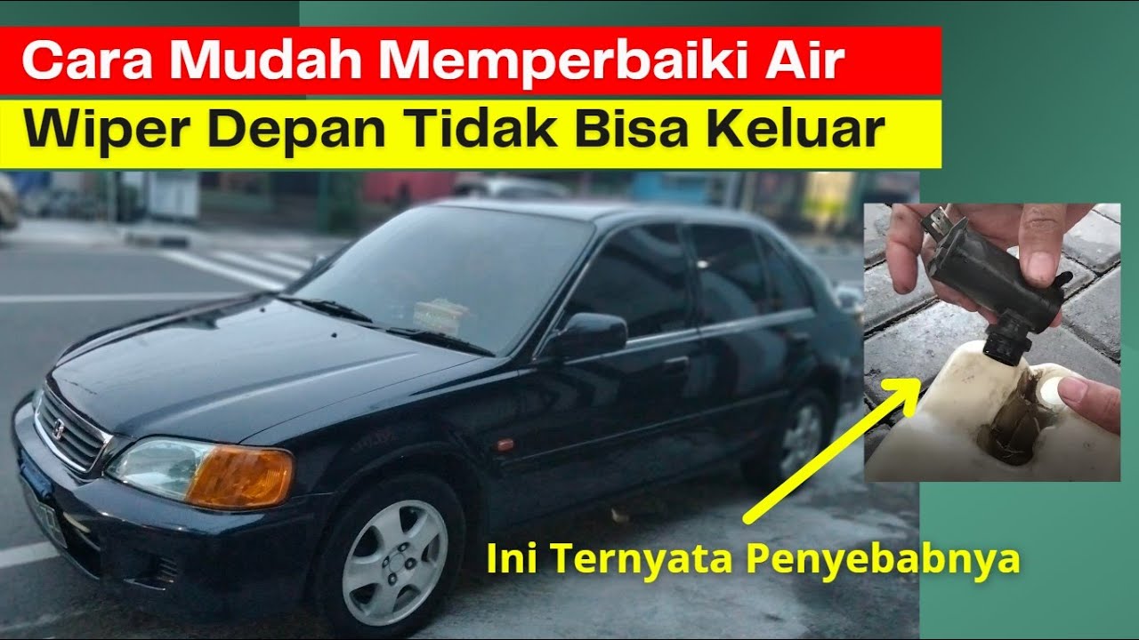 Kenapa Air Wiper Mobil Tidak Keluar
