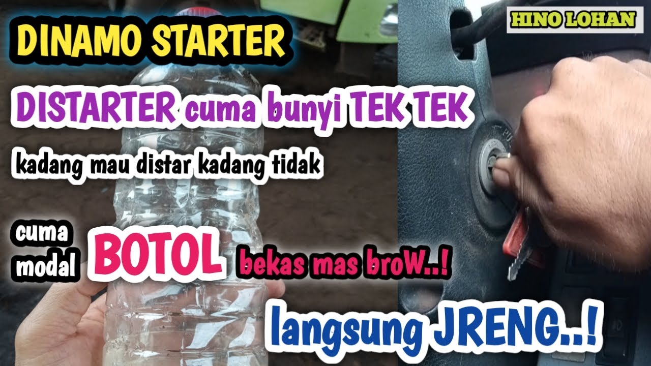 Starter Mobil Cuma Bunyi Tek Tek
