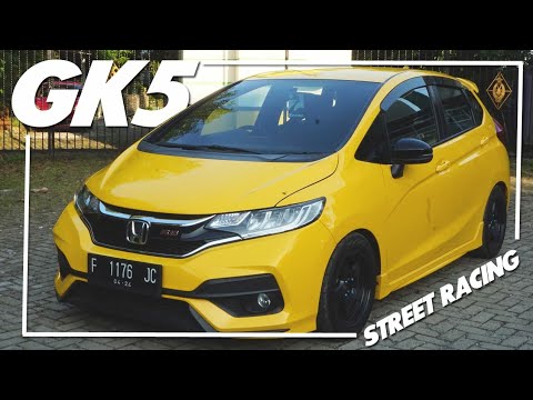 Modifikasi Mobil Honda Jazz Kuning 