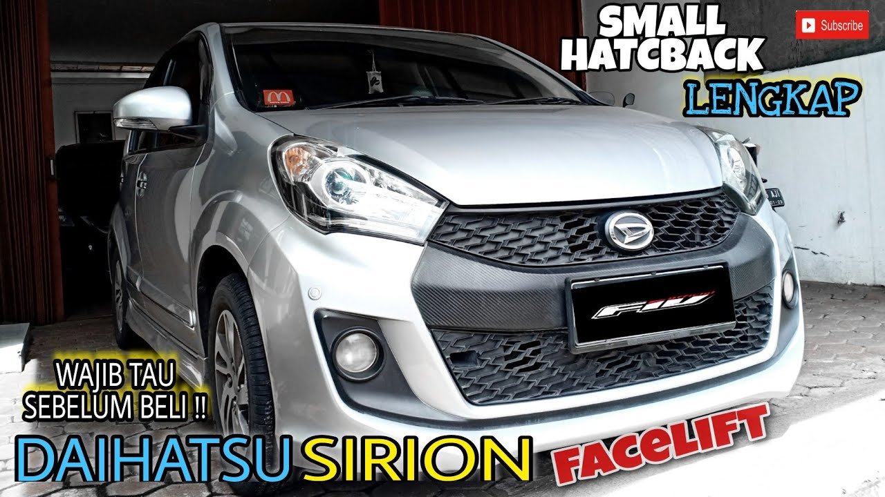 Spesifikasi Daihatsu Sirion 2016 