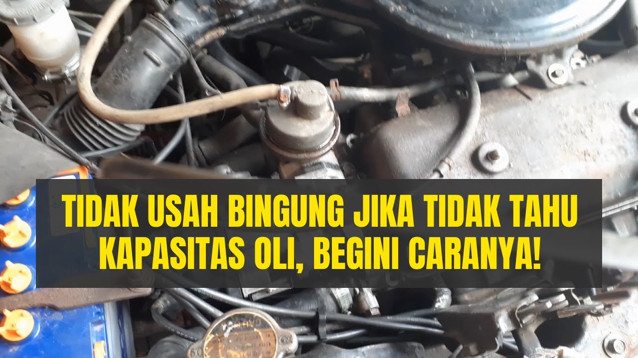 Ukuran Oli Toyota
