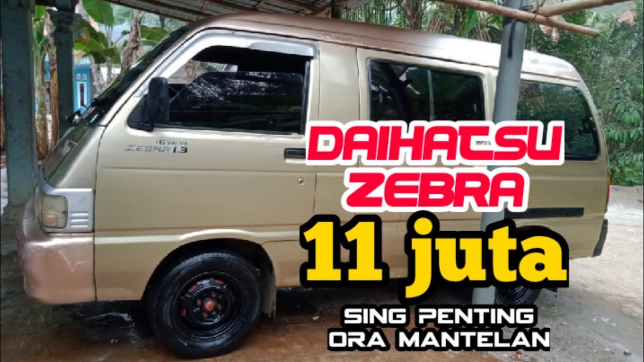 Harga Mobil Daihatsu Zebra Pick Up Tahun 1991 