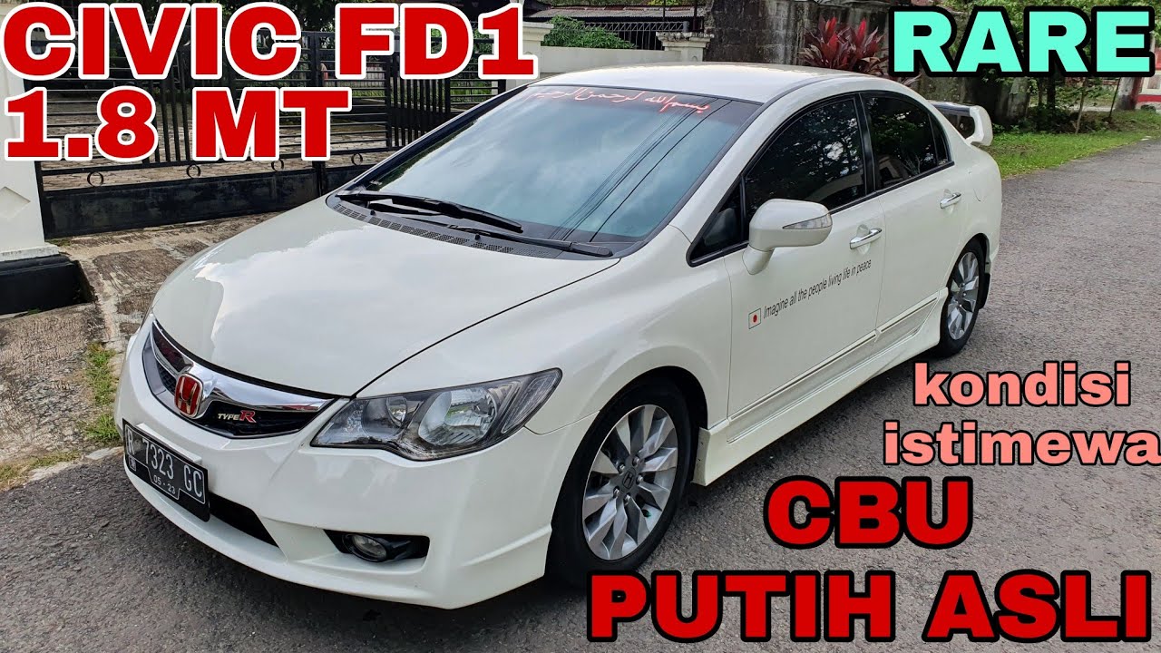 Modif Honda Civic Warna Putih 