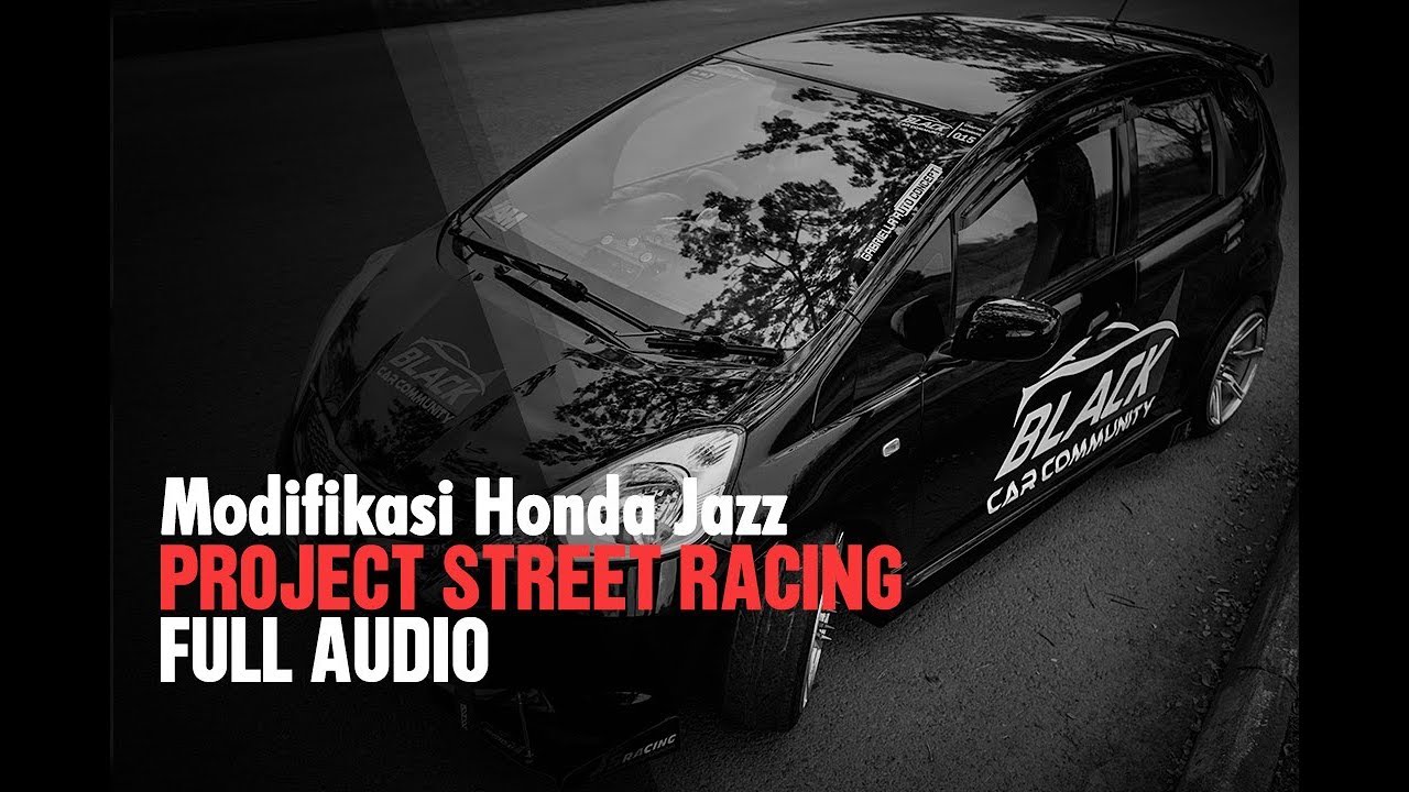 Modif Honda Jazz Hitam 