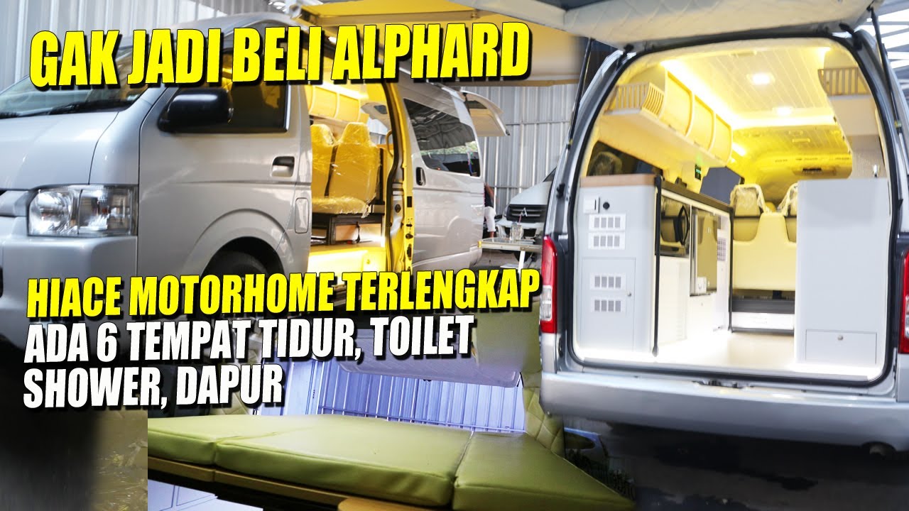 Modifikasi Mobil Jadi Rumah Berjalan
