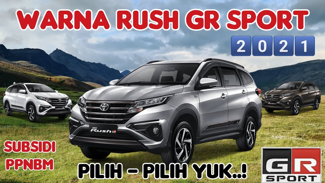 Toyota Rush Warna
