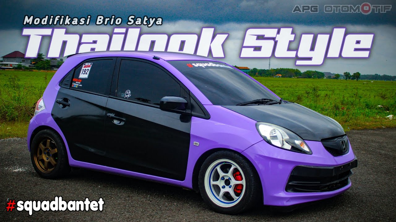 Modifikasi Honda Brio Satya 2014 