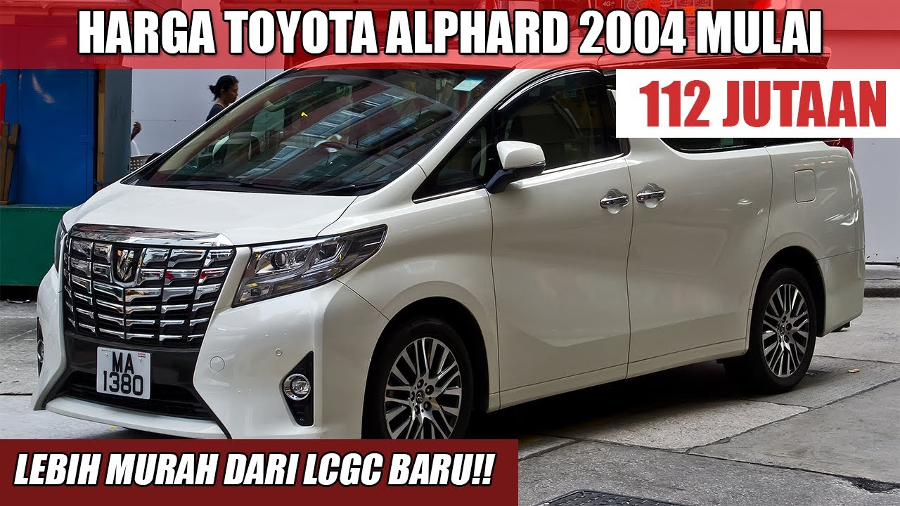 Toyota Alphard Jadul
