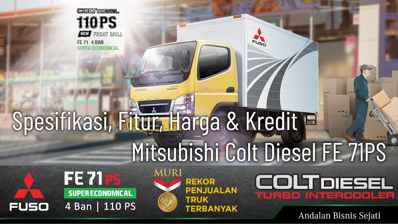 Spesifikasi Mitsubishi Canter 4 Roda
