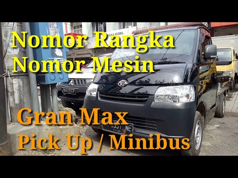 Letak Nomor Mesin Daihatsu Luxio 