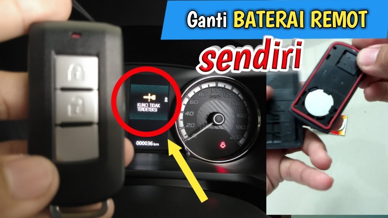 Ganti Baterai Kunci Mazda 2
