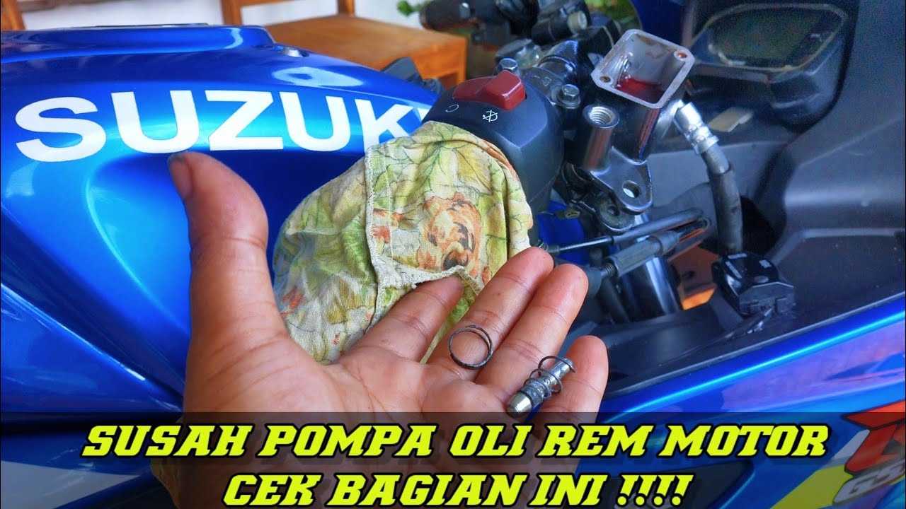 Minyak Rem Motor Pakai Minyak Rem Mobil
