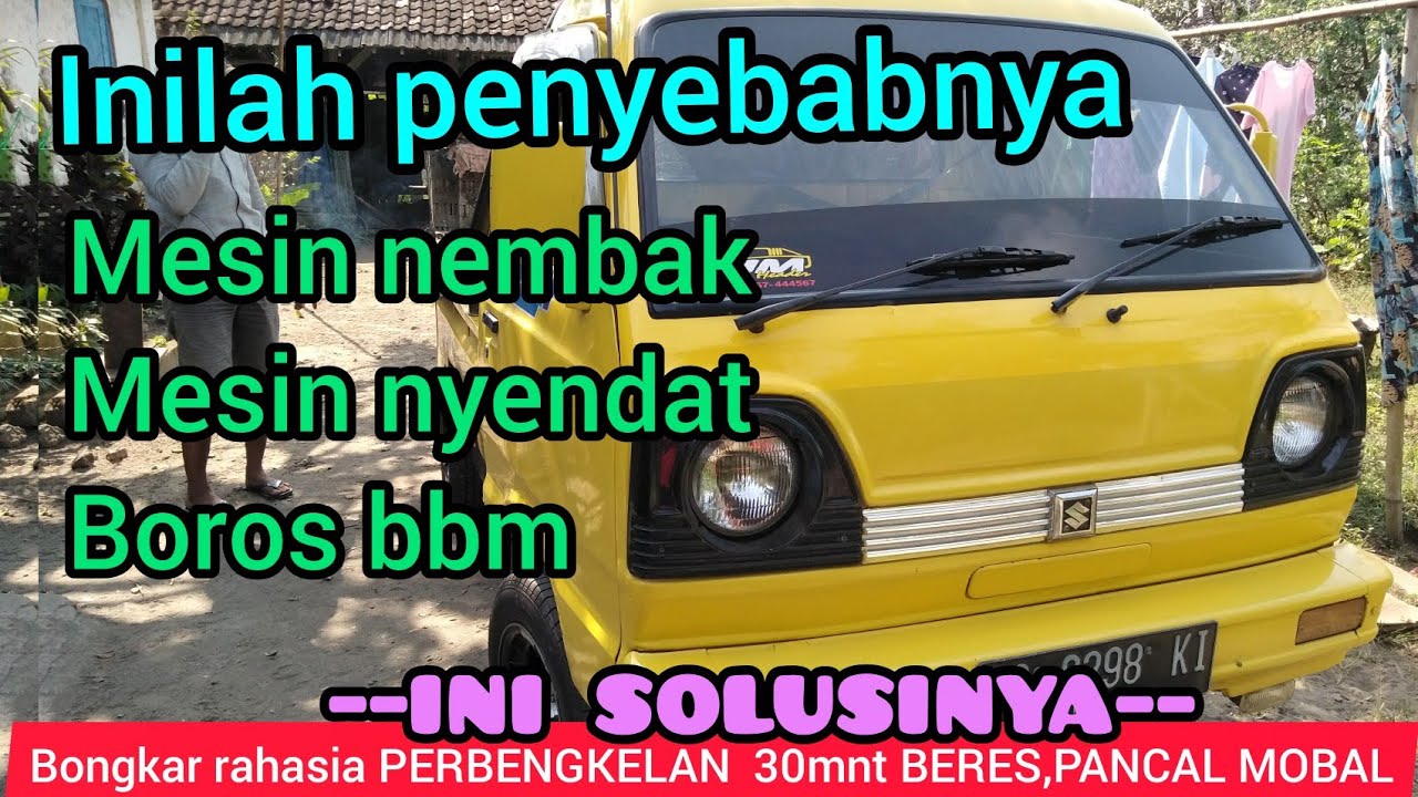 Penyebab Karbu Mobil Nembak
