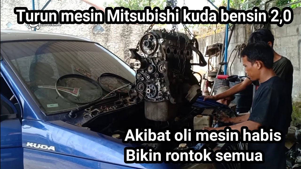 Ganti Oli Mitsubishi Kuda Diesel
