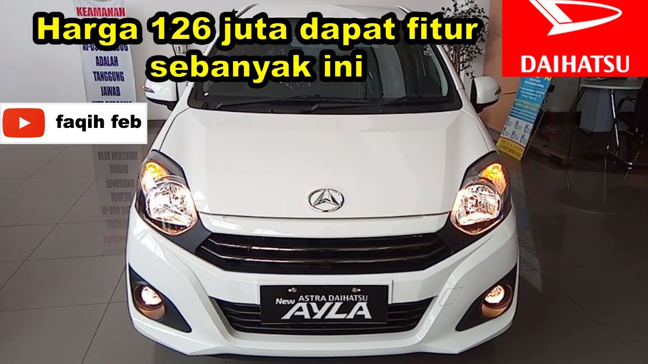 Harga Daihatsu Ayla Tipe X 