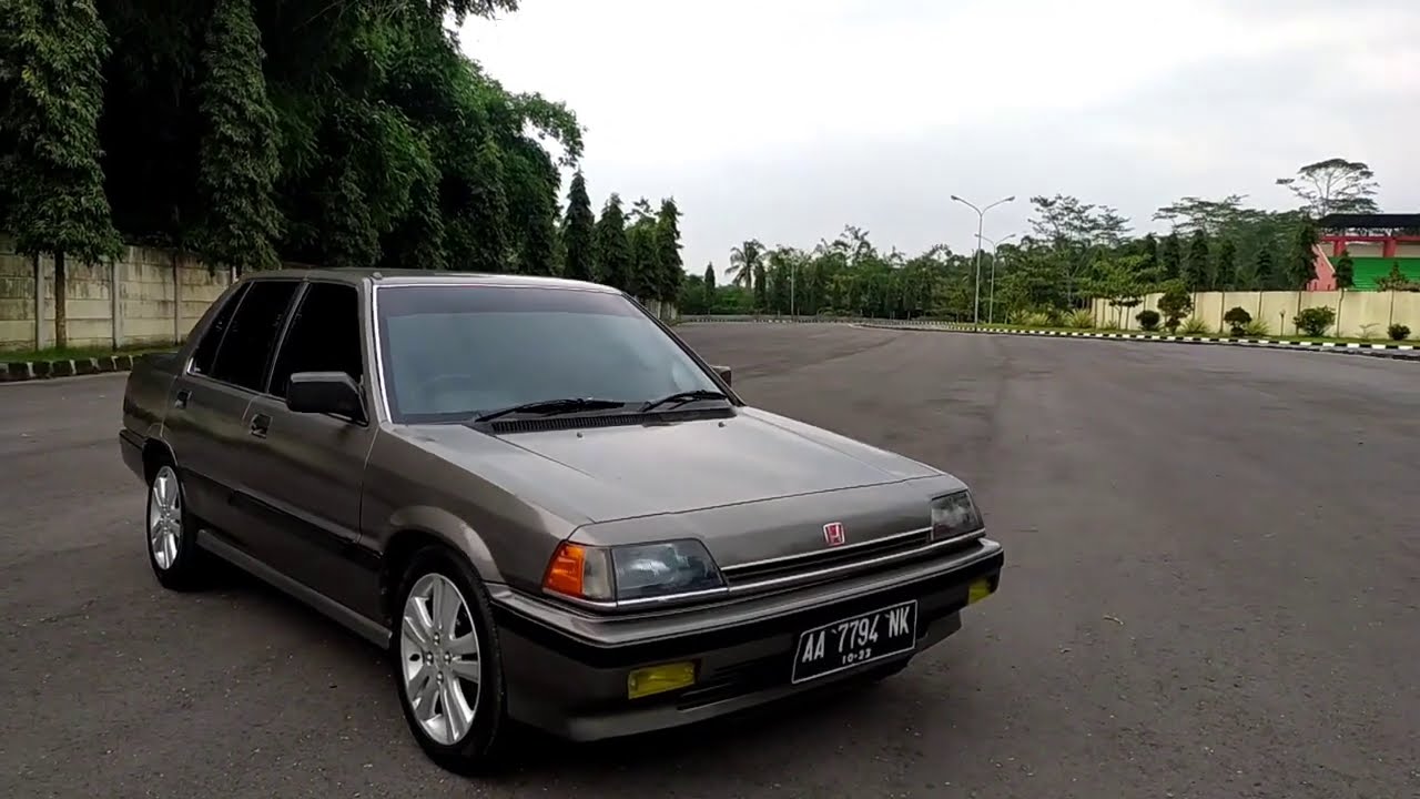 Spesifikasi Honda Civic Wonder 4 Pintu 1987 