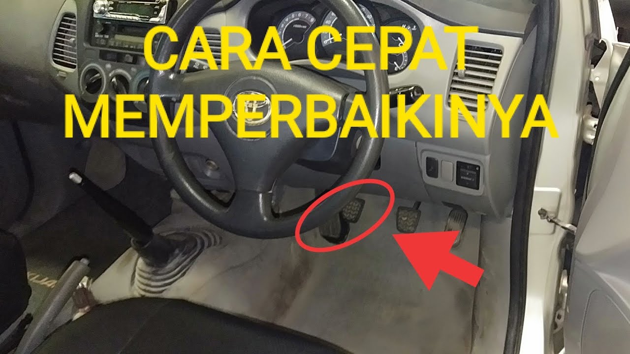 Kopling Mobil Avanza Bunyi Saat Diinjak
