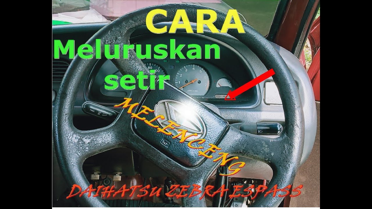 Cara Melepas Stir Daihatsu Zebra 