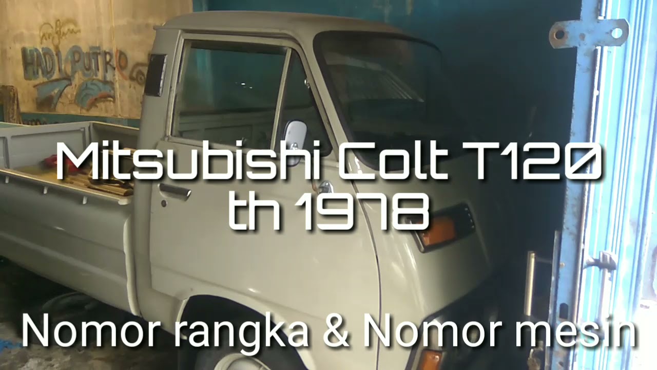 Nomor Mesin Mobil Mitsubishi T120ss
