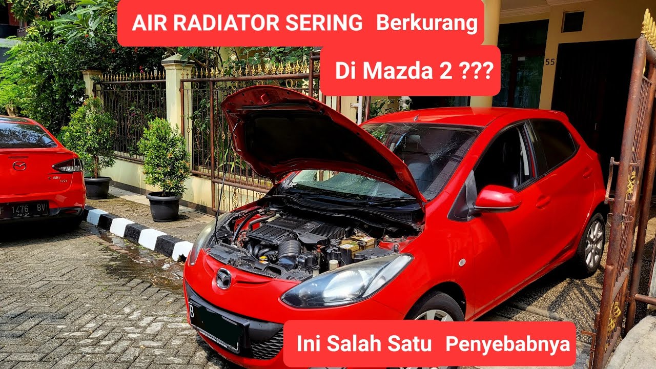 Air Radiator Mobil Mazda 2
