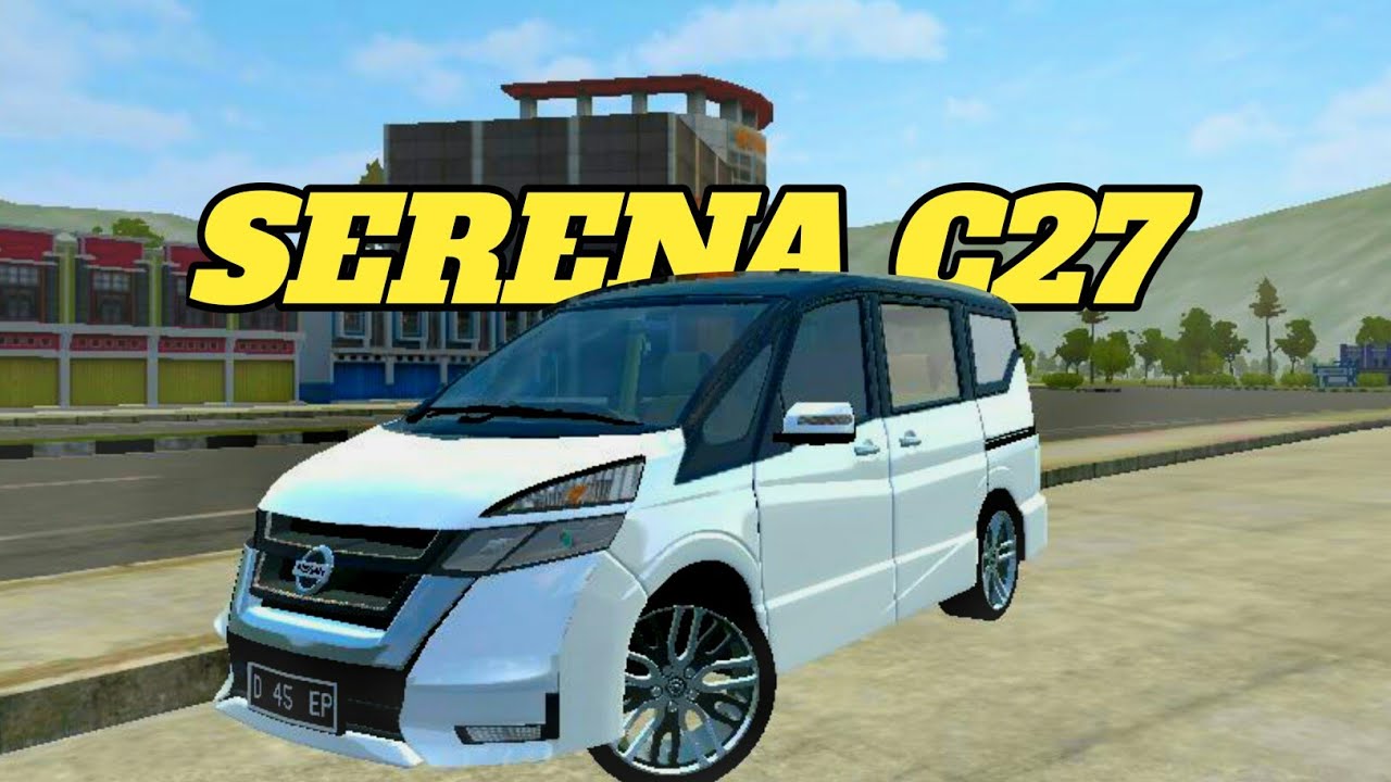 Mod Bussid Nissan Serena C26
