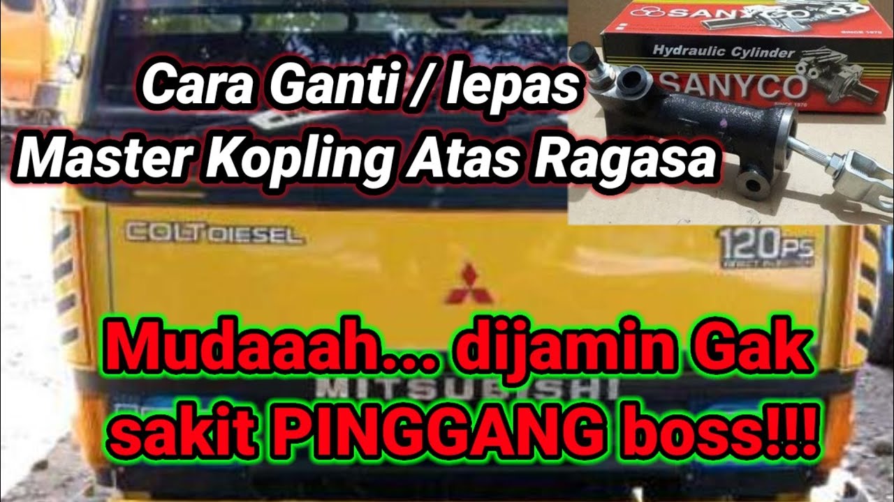 Cara Pasang Master Kopling Mobil Dyna
