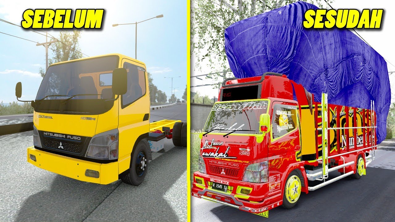 Gambar Modifikasi Mobil Mitsubishi Canter
