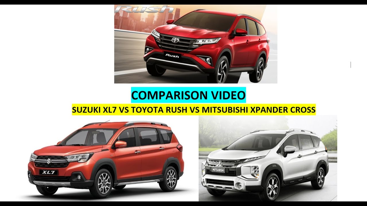 Toyota Rush Vs Xpander Cross
