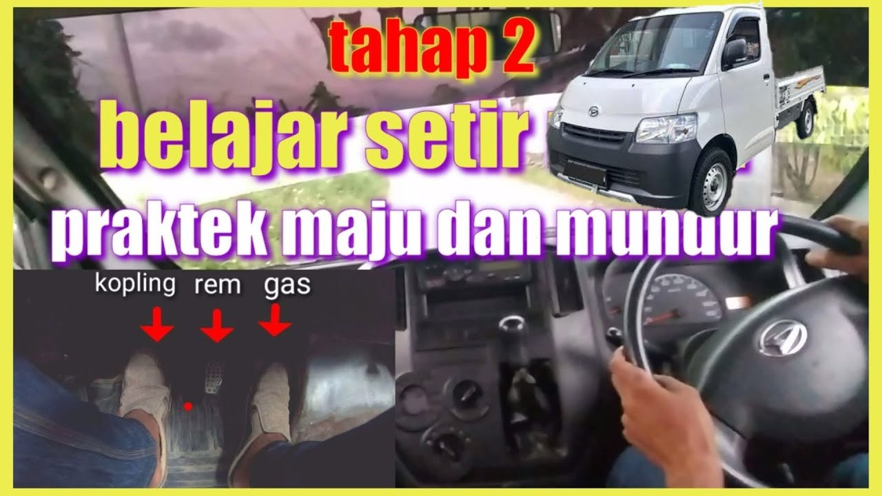 Cara Belajar Mobil Pick Up
