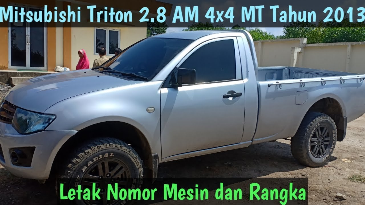 Nomor Mesin Mitsubishi Triton
