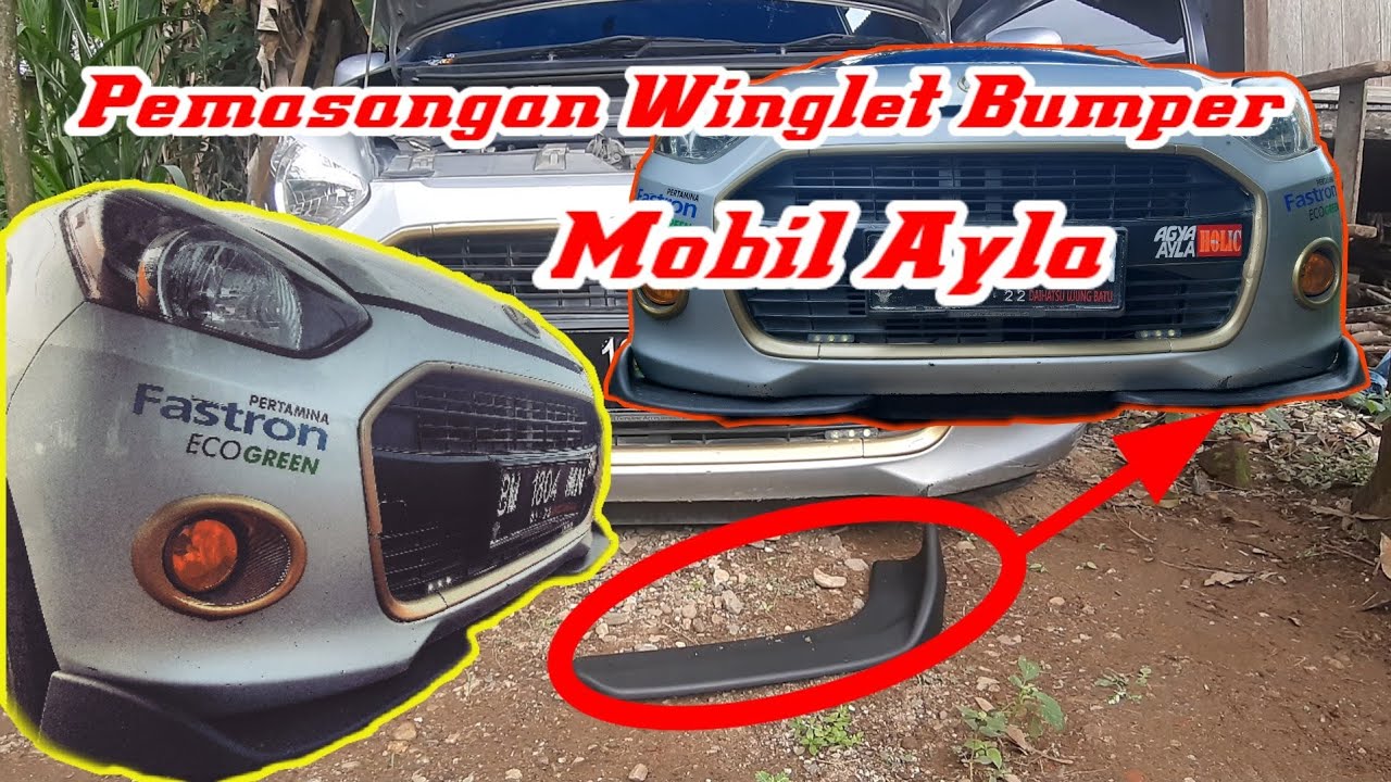 Cara Pasang Winglet Mobil Universal
