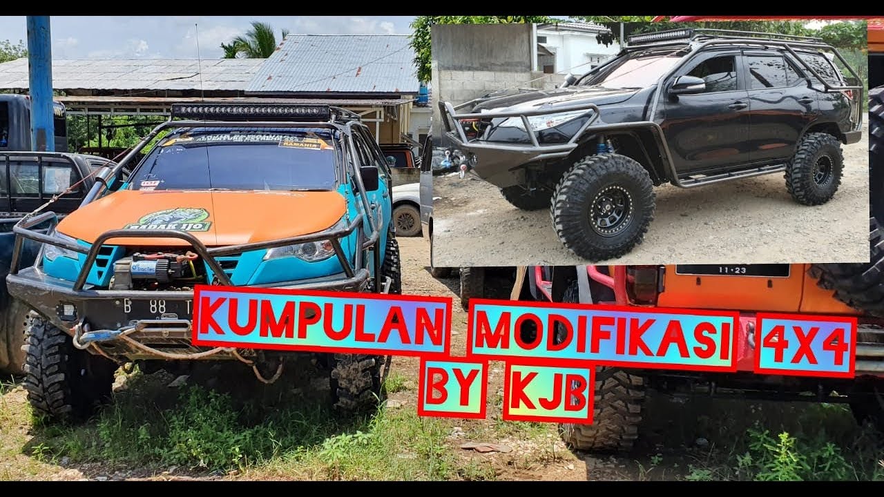 Modifikasi Mobil Offroad 4x4
