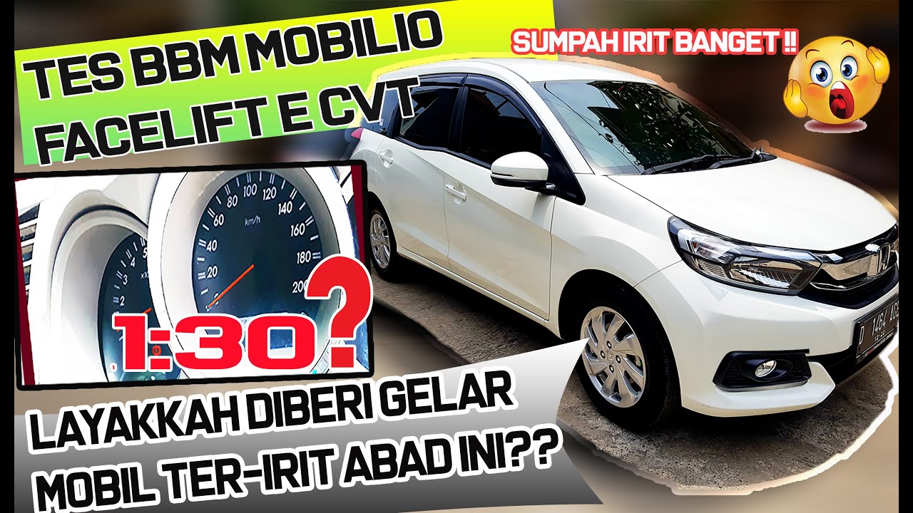 Mobil Honda Irit Bbm
